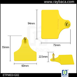 Livestock Farm Cattle Ear Tags Female And Male Two Pieces RBC-ETP23